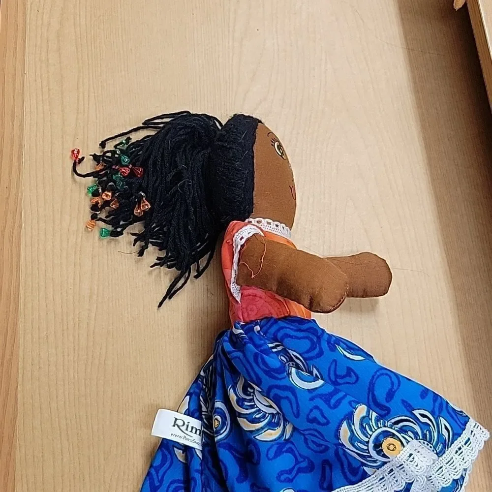 COLOURFUL EXOTIC CARIBBEAN‎ RAG DOLL BY RIMA ST MAARTEN